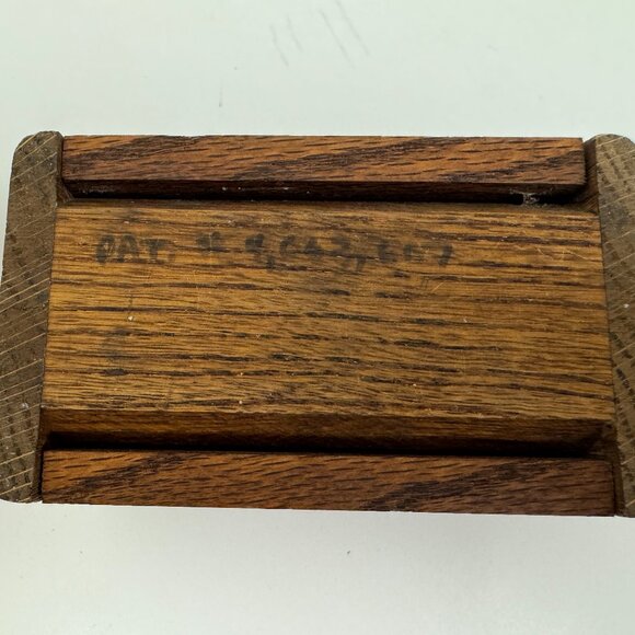 Vintage Wooden Trinket Box - Picture 7 of 7